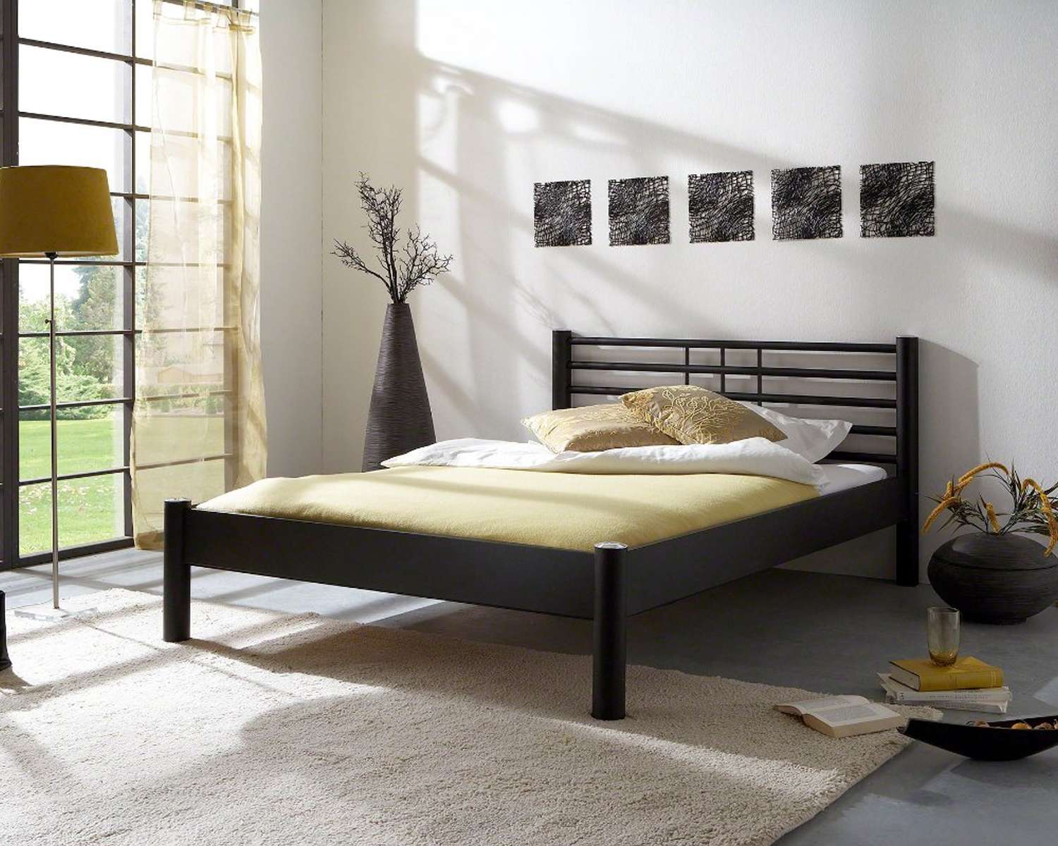 Modern metalen bed