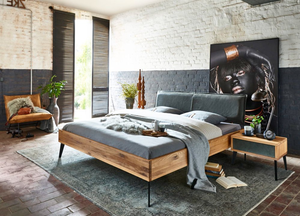 Tweepersoons houten bed Trend |