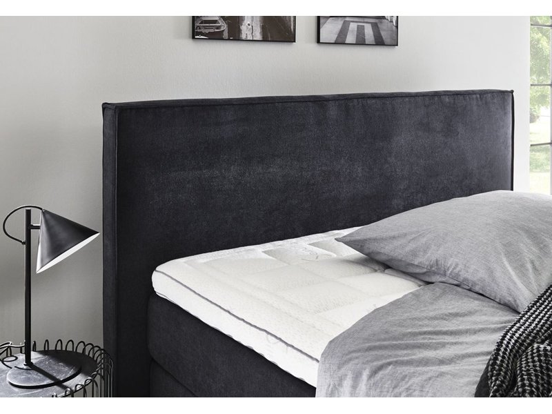 Complete luxe boxspring met hoofdbord en hoogwaardige topmatras