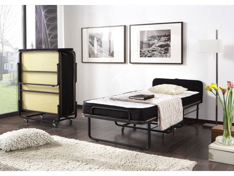 Ruimtebesparend bed, Vouwbed Comfort met Bonell vering matras