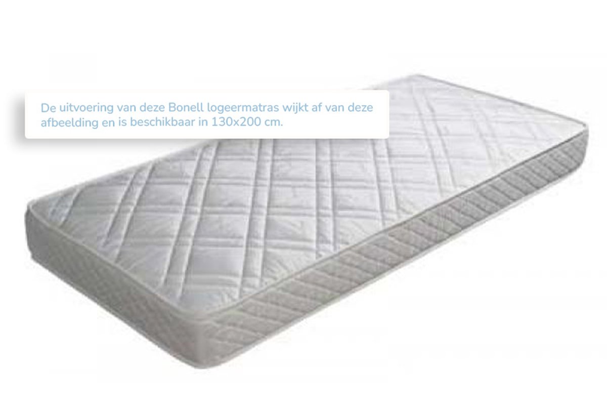 Opruimingsmodel Bonell Logeematras 130x200