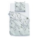 Dekbedovertrek Bloesem blauw 1 persoons