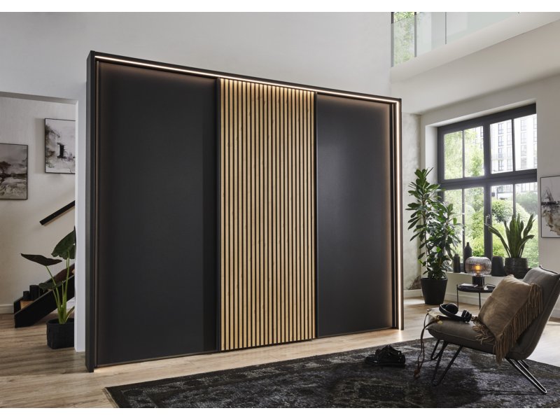Zweefdeurkast Elegance Lattice