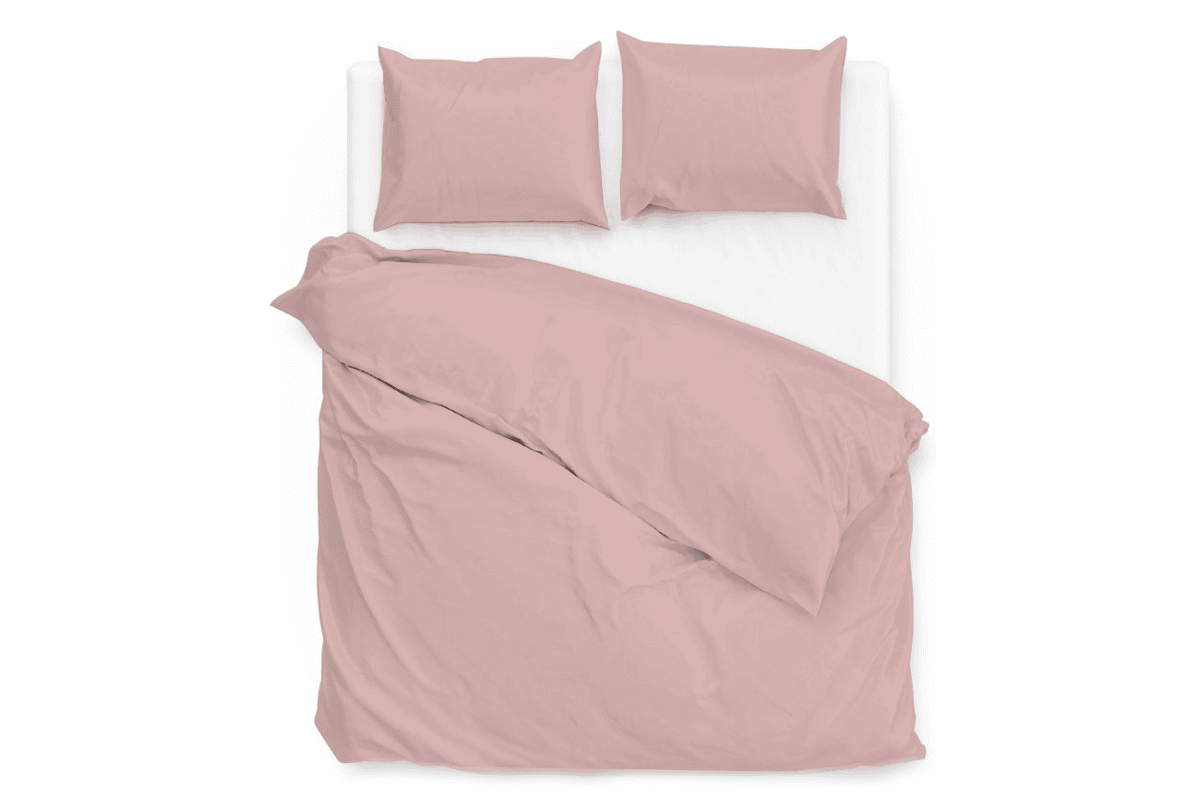 Oud Roze dekbedovertrek