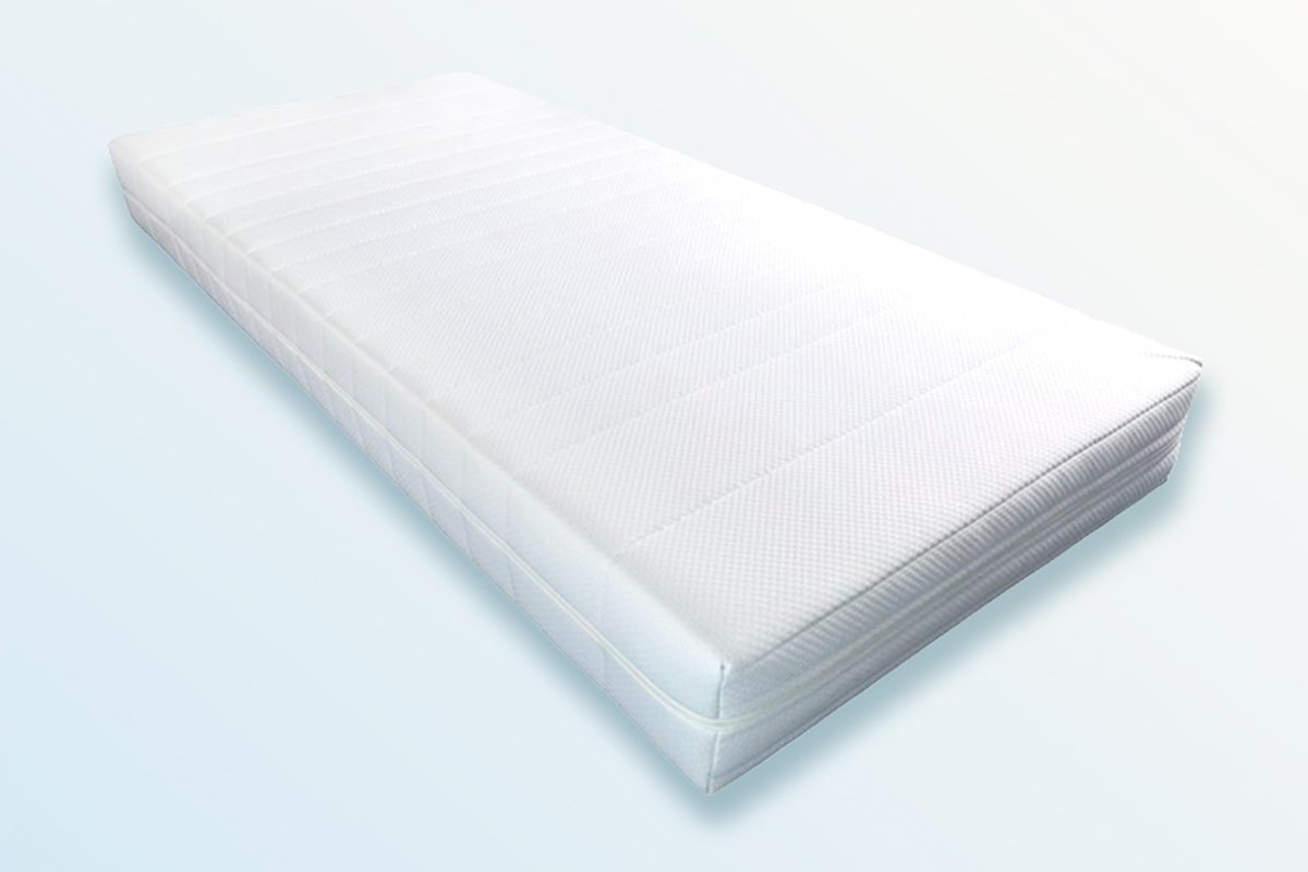 Hoogwaardig pocketveer matras met koudschuim afdeklaag en luxe dubbeldoek tijk