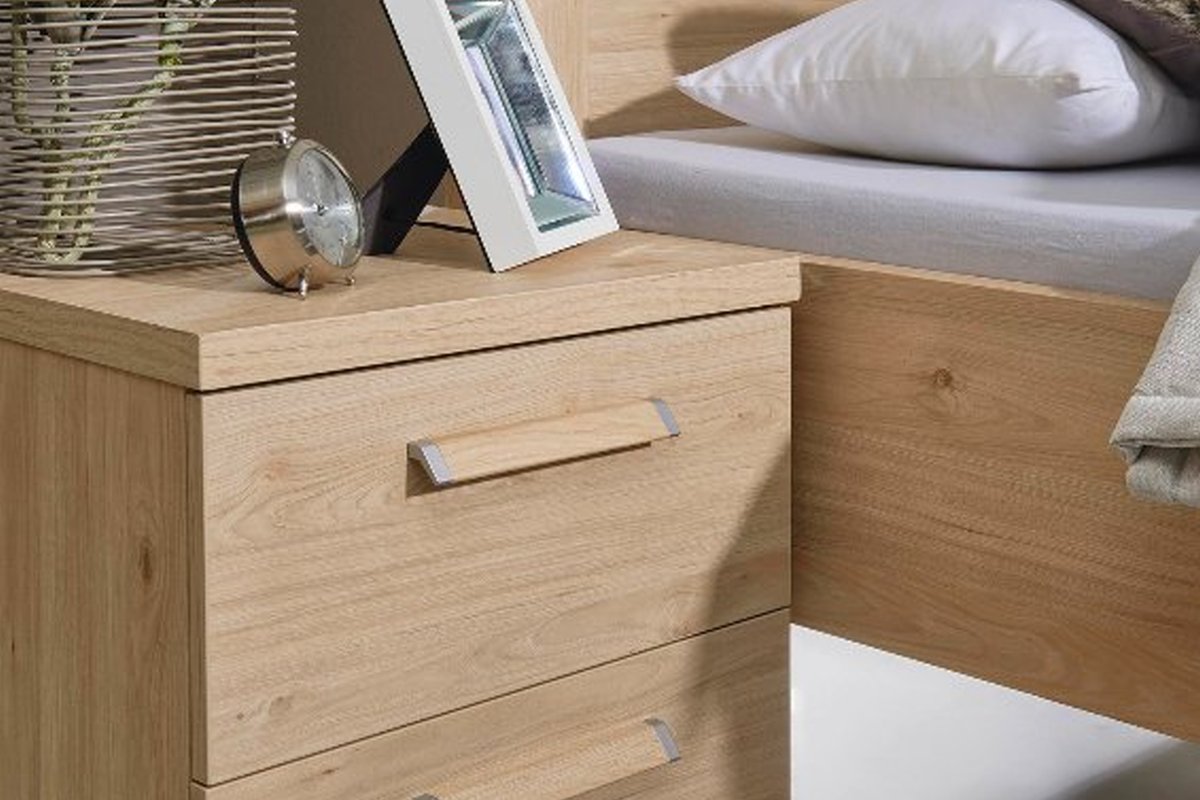 Nachtkastje Premium Hannah eiken white wash