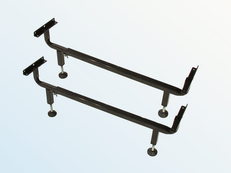 Potenset voor lattenbodems en of schotelbodems met een houten frame