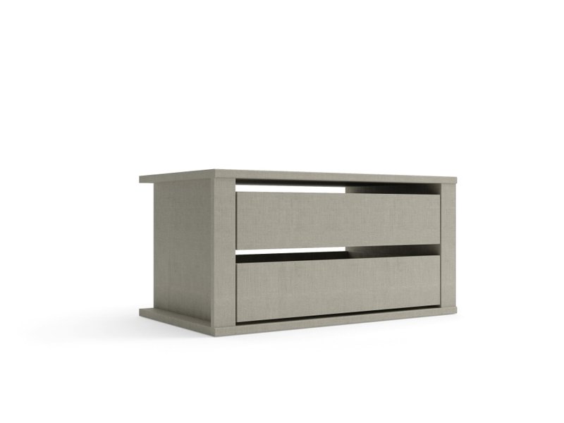 Softclose ladenblok 2 laden blanco