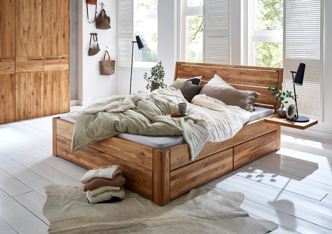 Verwonderend Tweepersoons houten bed | Kopenhagen | Slaapkamerweb ZG-79