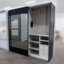Showroommodel Premium Flow zweefdeurkast 223x220 rechterkastvak