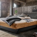 Robuust houten balkenbed Madison