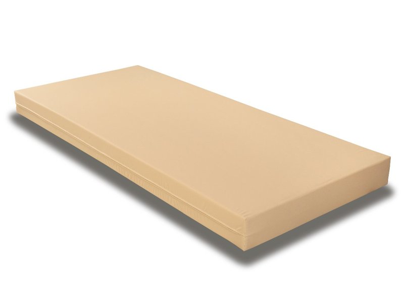 Beige zorgmatras koudschuim HR55 Stevig of HR60 soepel 16 cm hoog