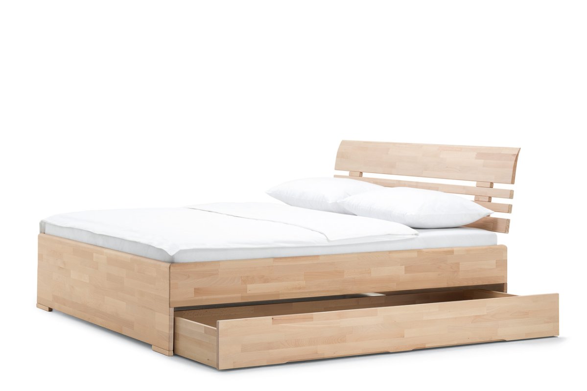 houten bed multi tweepersoons slaapkamerweb