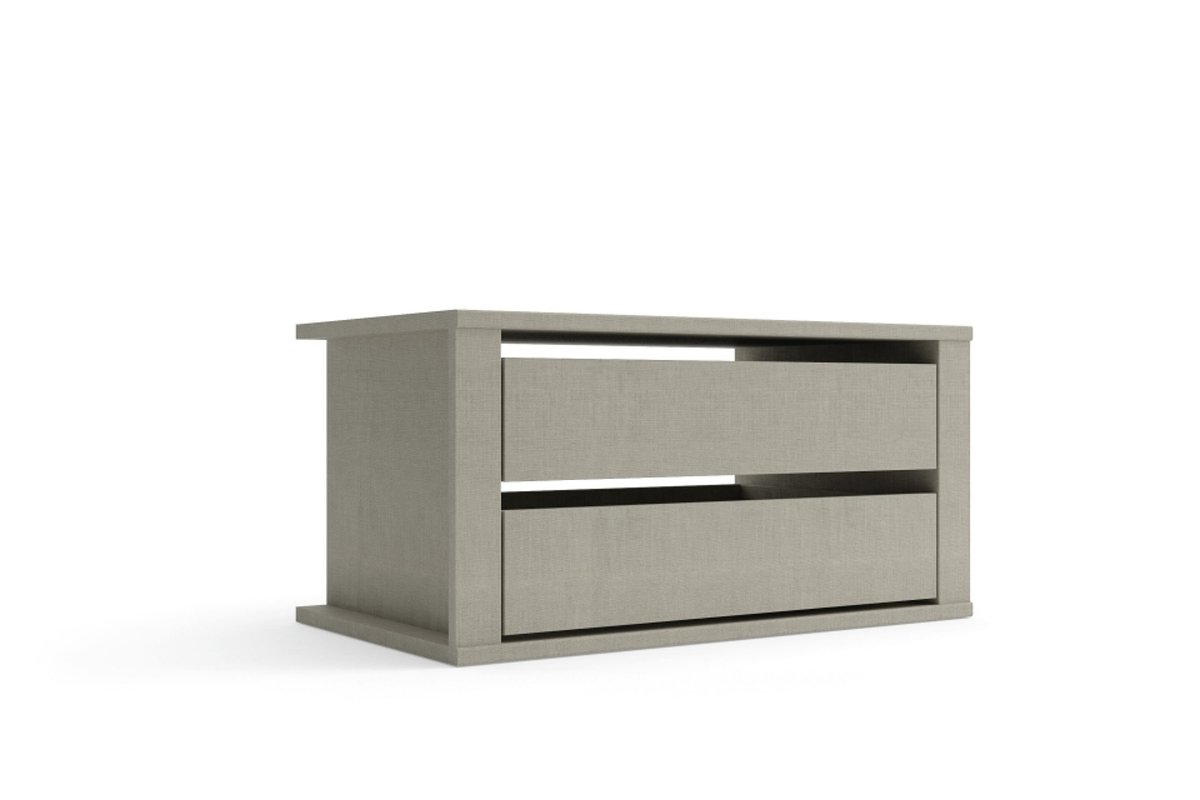 Softclose ladenblok 2 laden blanco