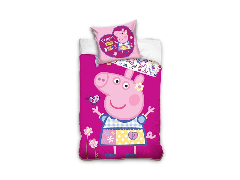 Kinder dekbedovertrek Peppa Pig