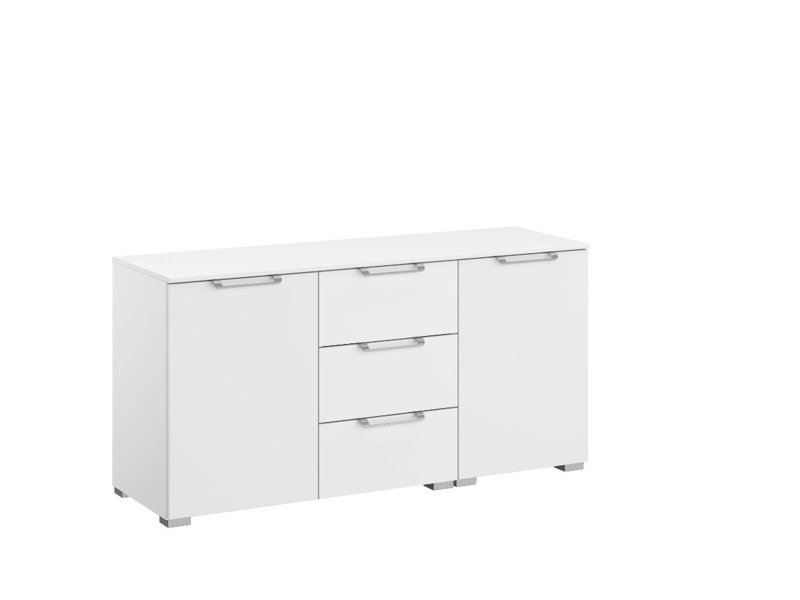 Kleine combi commode met 3 laden en 2 deuren