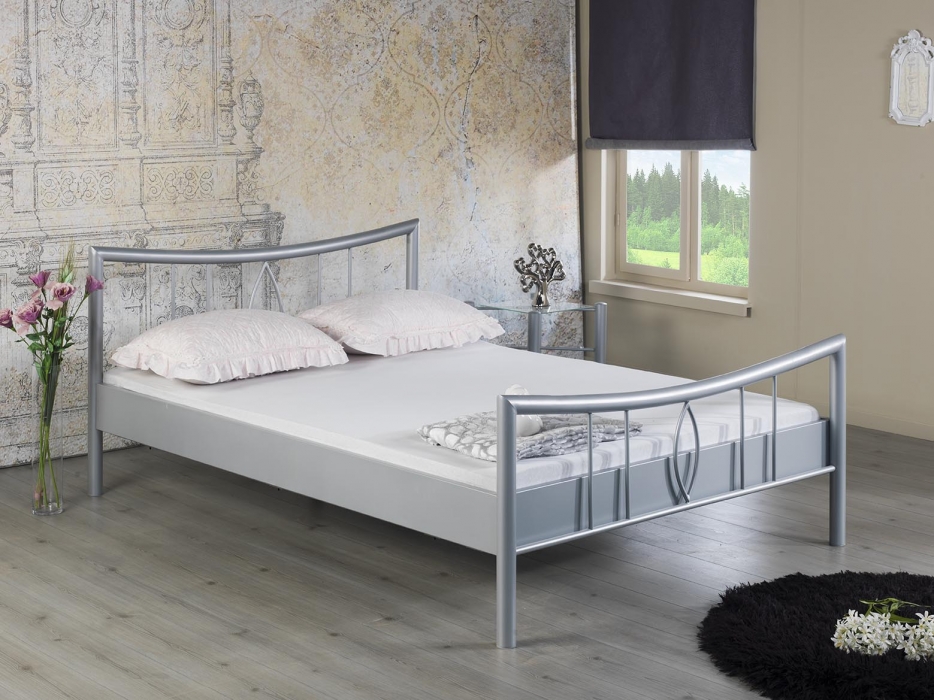 metalen twijfelaar bed luisa | slaapkamerweb
