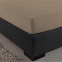 Boxspring hoeslaken taupe