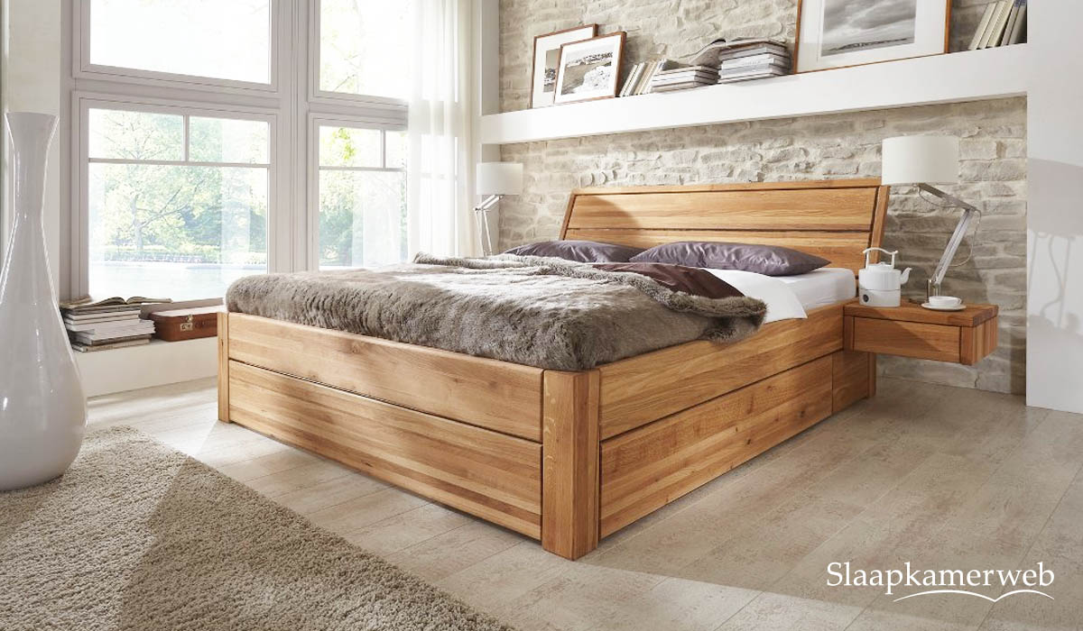 houten bedframe