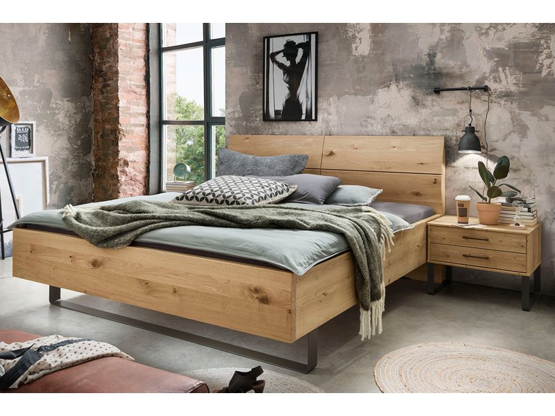 Austin deels massief houten bed