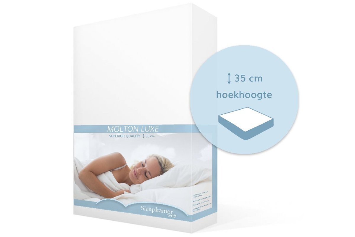 Molton voor hoge matras