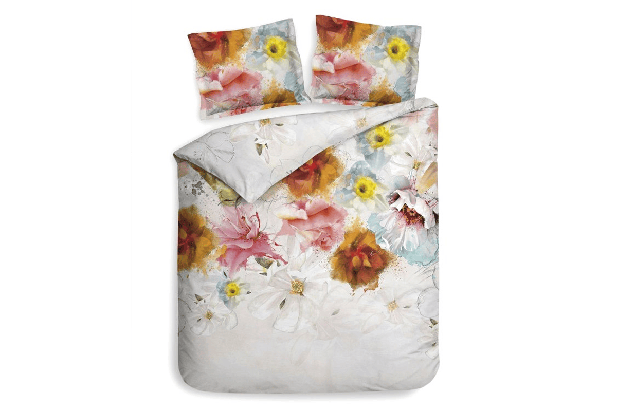 Dekbedovertrek Bloemen Aquarel