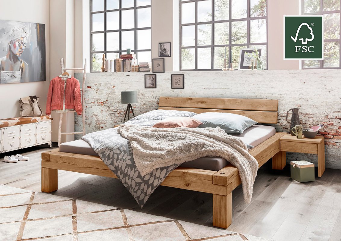honderd Pickering Calamiteit Luxe houten bed Logan | Gratis bezorging en montage