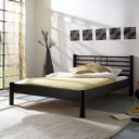 Modern metalen twijfelaar bed