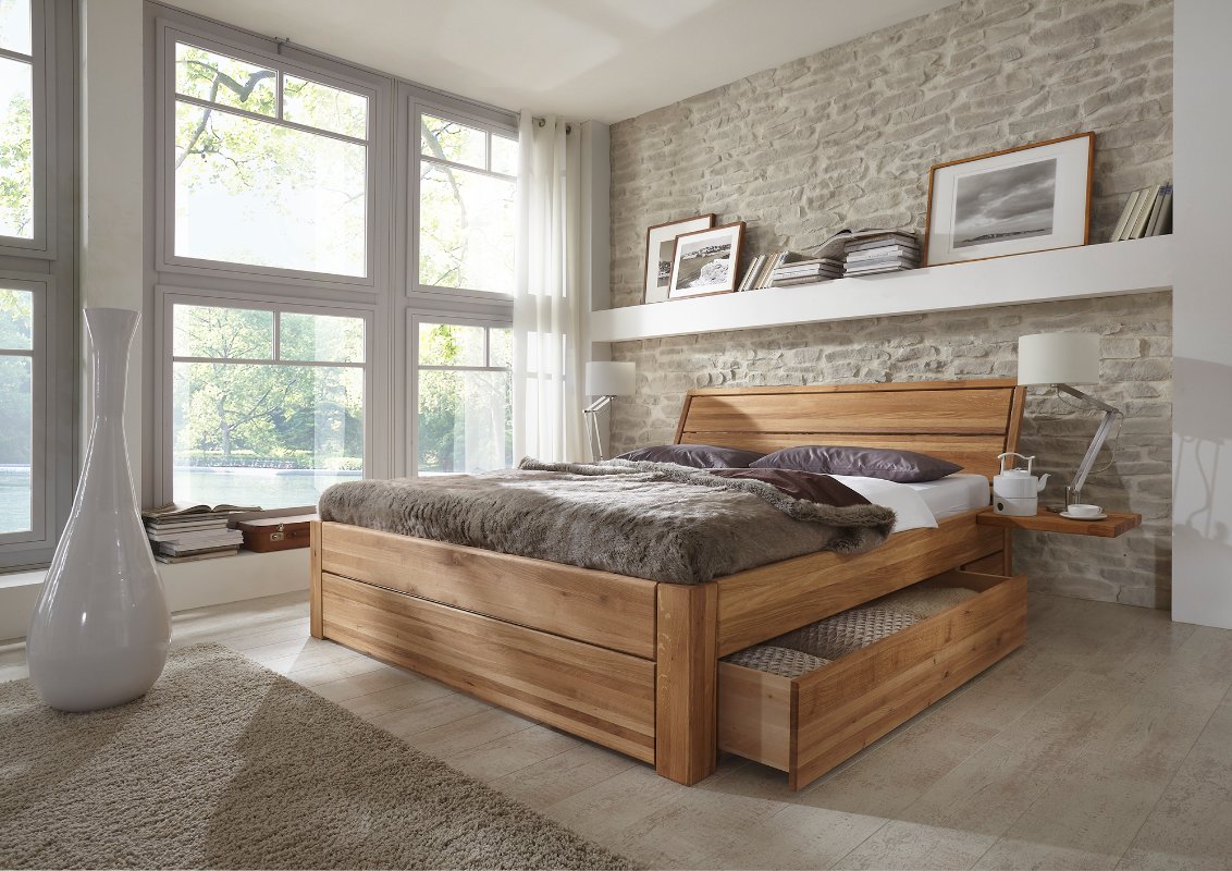 nogmaals Asser Verdienen Tweepersoons houten bed | Kopenhagen | Slaapkamerweb
