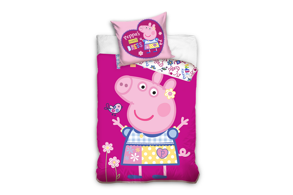 Kinder dekbedovertrek Peppa Pig