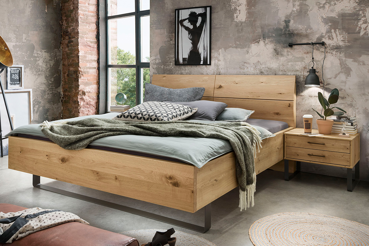Austin deels massief houten bed