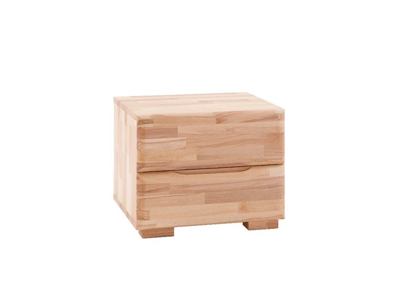Houten nachtkastje kern beuken geolied