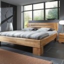 Houten bed Teun wild eiken honing geolied