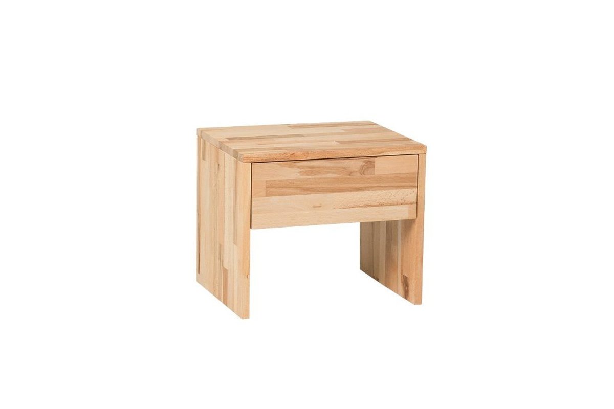 classic nachtkastje kern beuken geolied met 1 lade