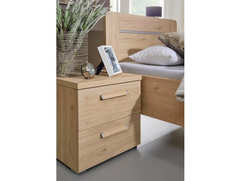 Nachtkastje Premium Hannah eiken white wash
