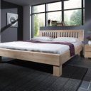 Houten bed Job wild eiken geolied