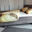 Showroommodel boxspring Cheyenne zijkant