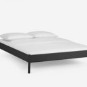 Zwart bed Simone