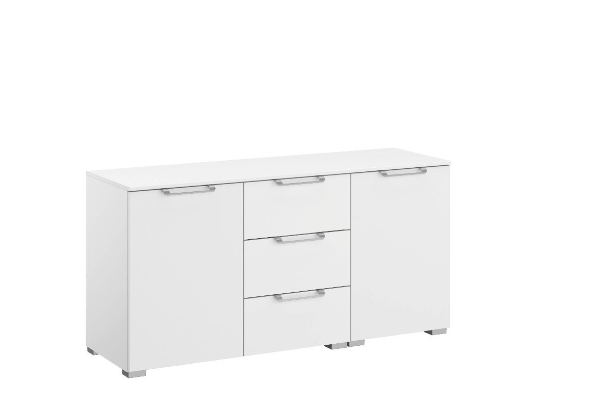 Kleine combi commode met 3 laden en 2 deuren