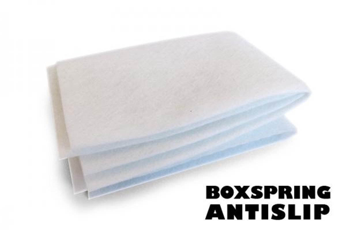 Boxspring bed anti slip mat