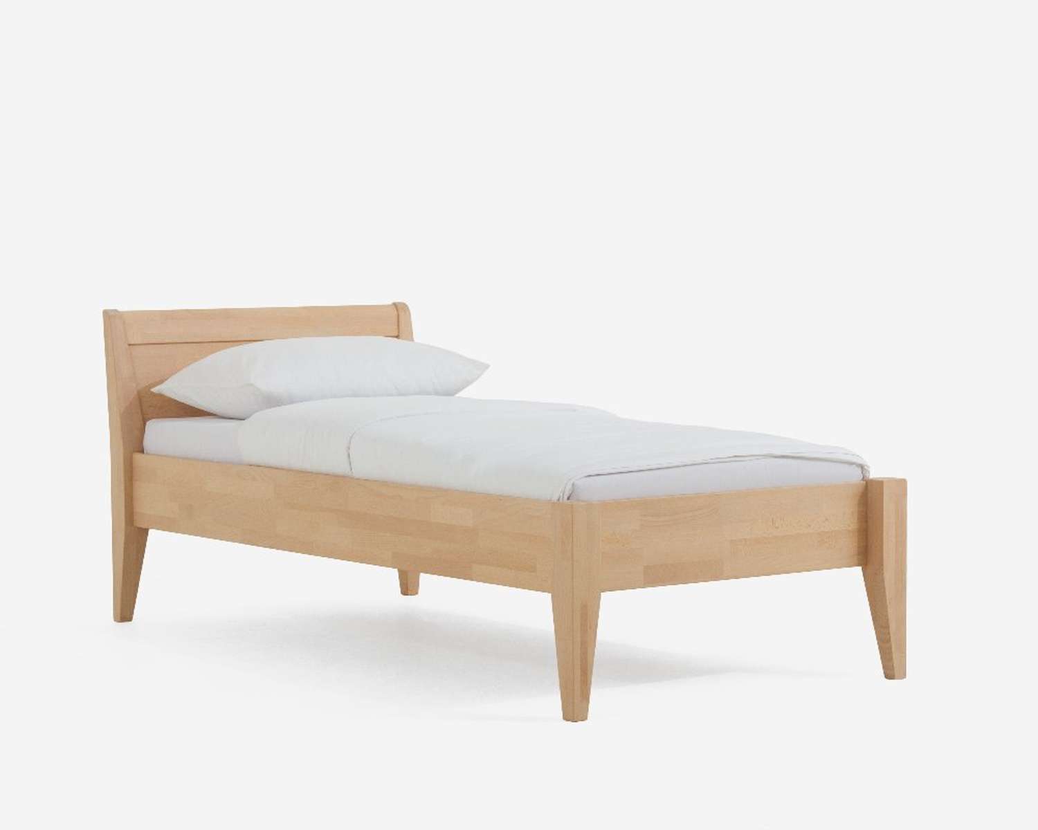 Seniorenbed twijfelaar beuken natuur geolied Seniorenbed twijfelaar beuken natuur geolied