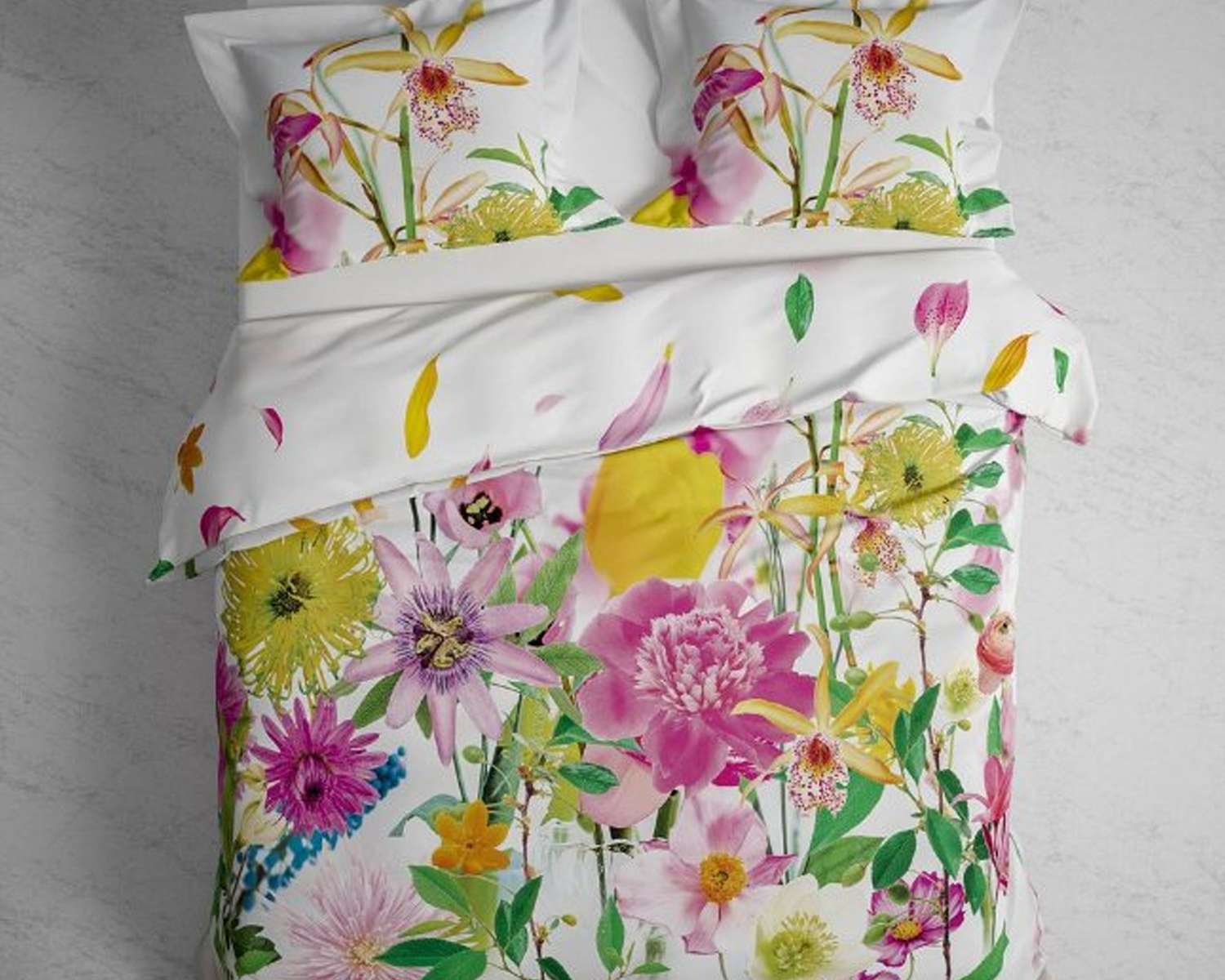 Dekbedovertrek bloemenpracht van boven
