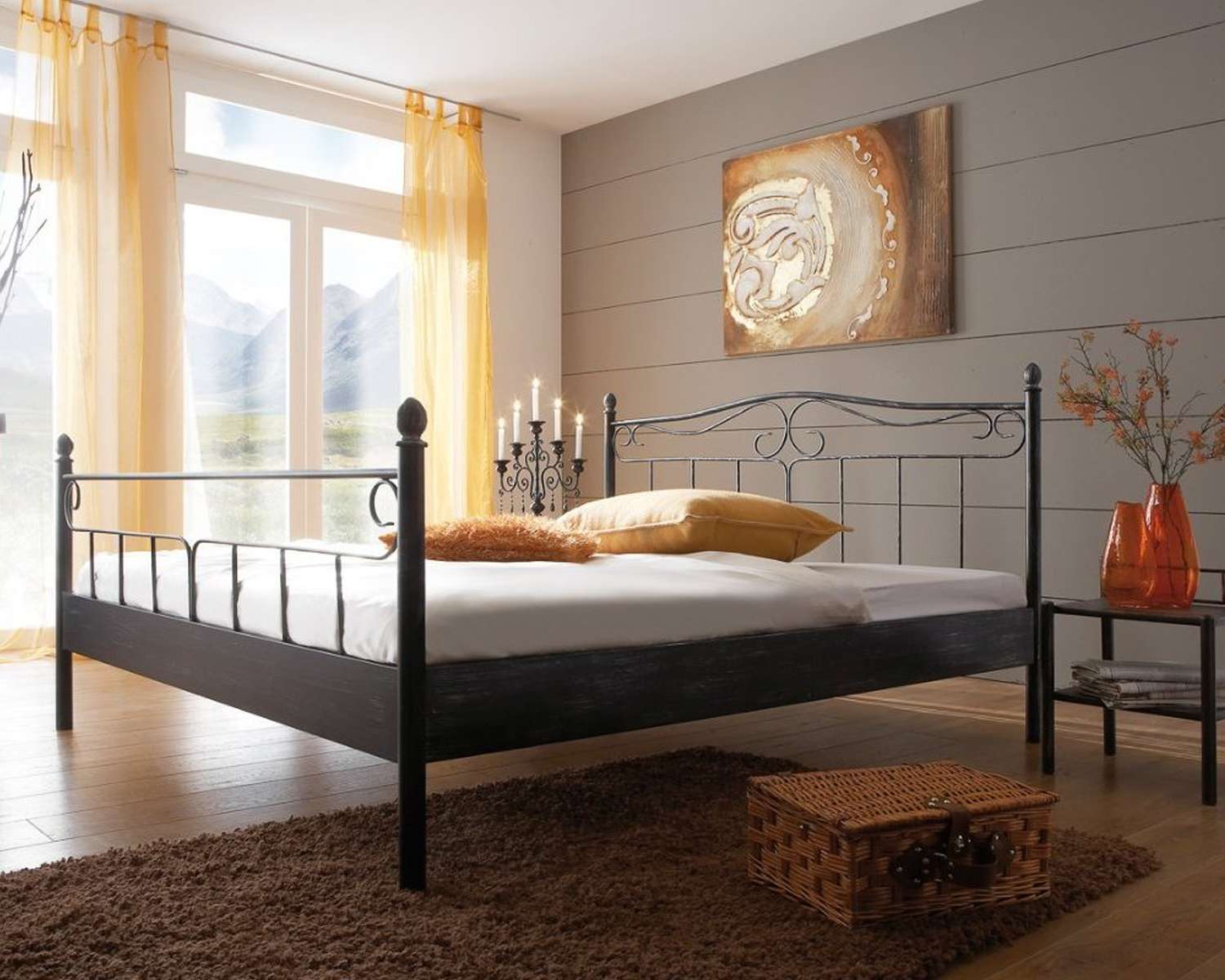 Metalen bed Zypern