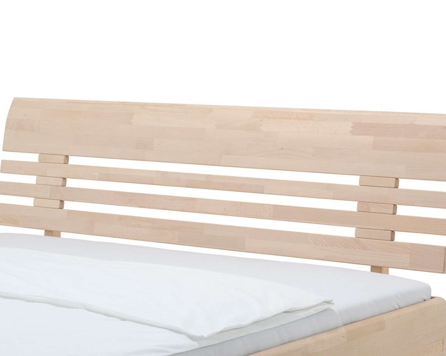 Detail hoofdbord houten bed Gijs Detail hoofdbord houten bed Gijs