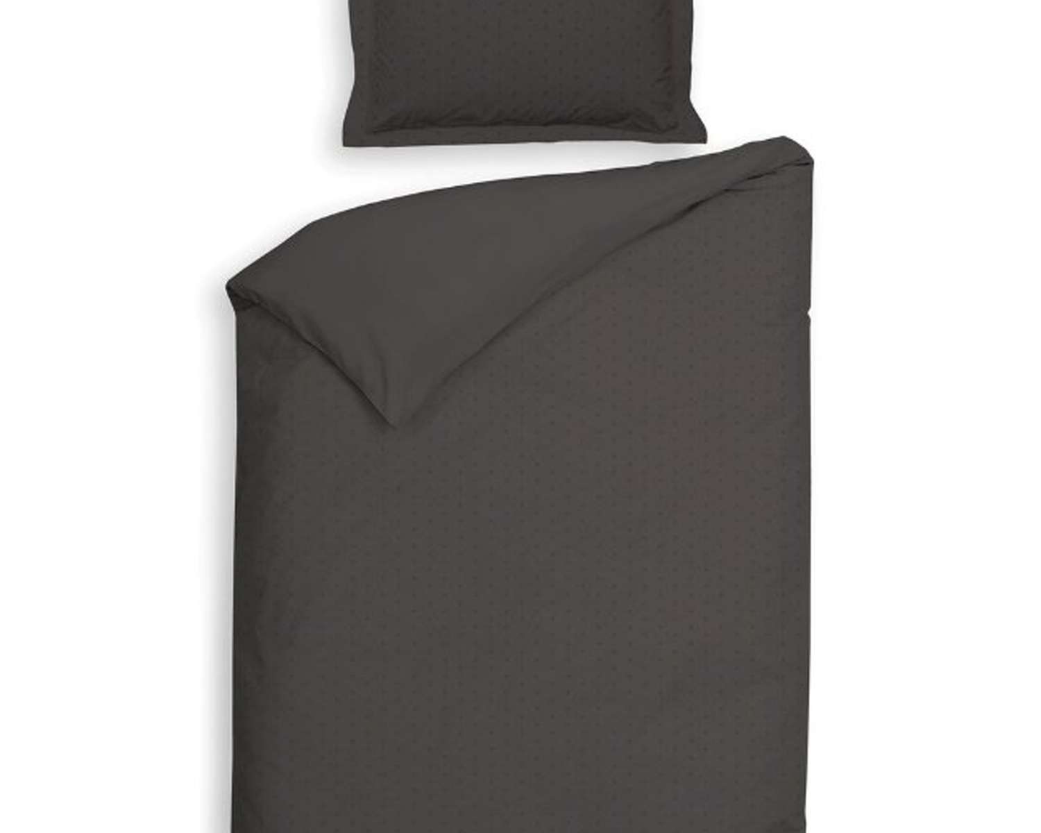 Dekbedovertrek Uni Stippen Blauw Grijs 1 pers Dekbedovertrek Uni Stippen Blauw Grijs 1 pers