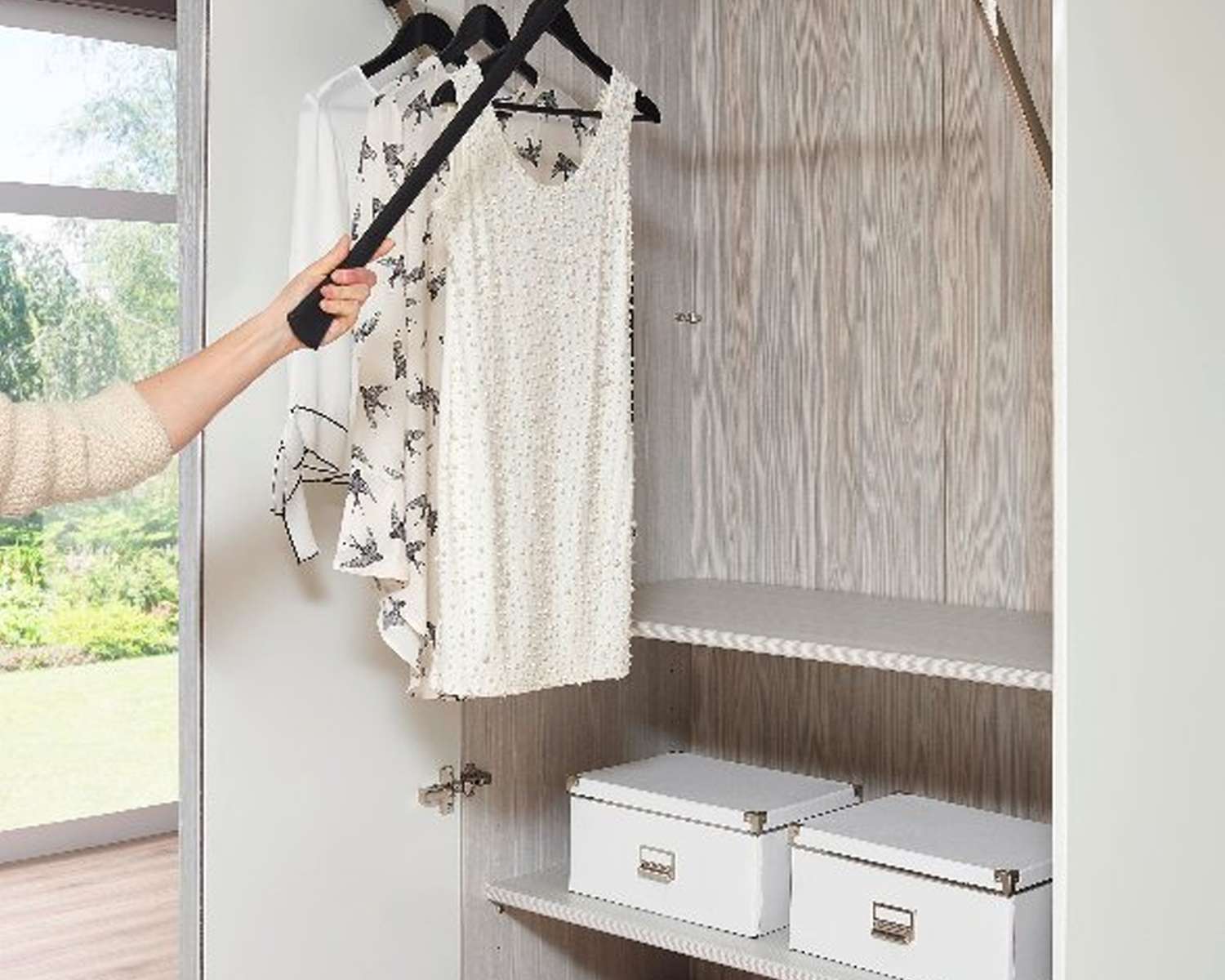 Kledinglift in gebruik Kledinglift in gebruik