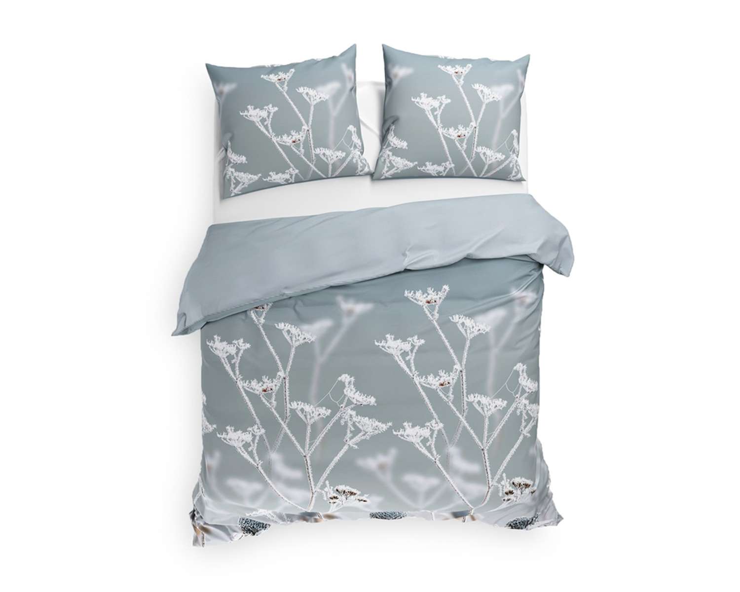 Dekbedovertrek Bevroren bloemen speels Dekbedovertrek Bevroren bloemen speels