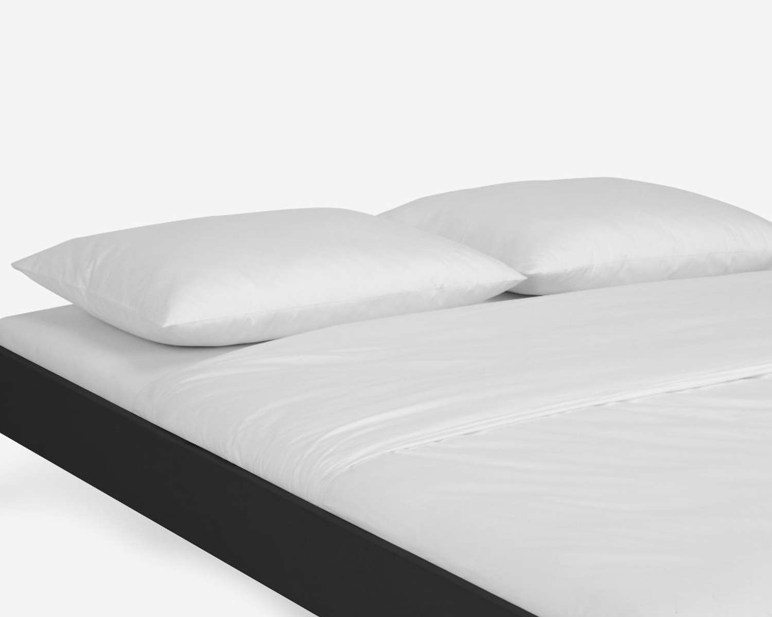 Hoofdeind metlen bed Simone mat zwart Hoofdeind metlen bed Simone mat zwart