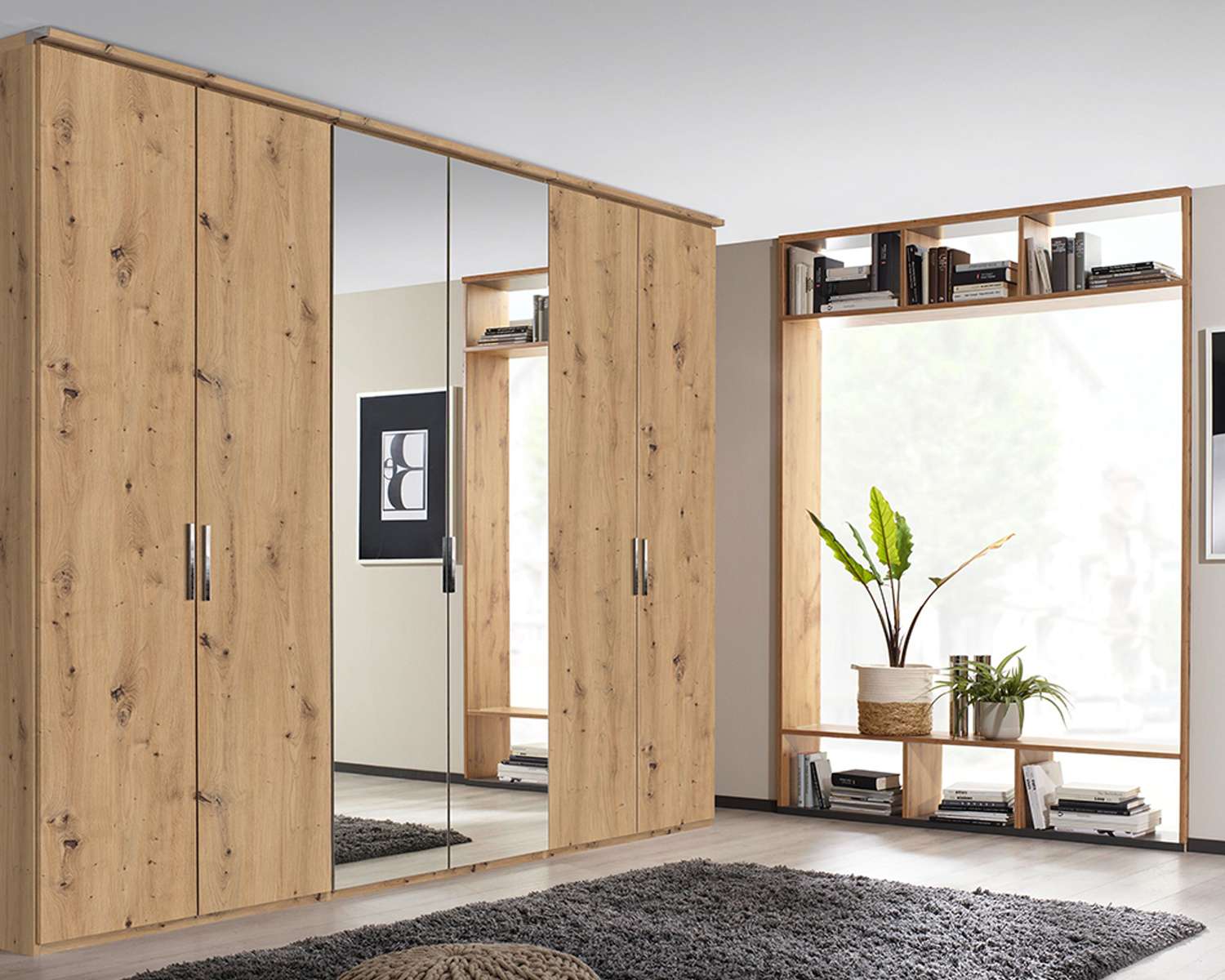 Draaideurkast Royal Modern artisan eiken Draaideurkast Royal Modern artisan eiken