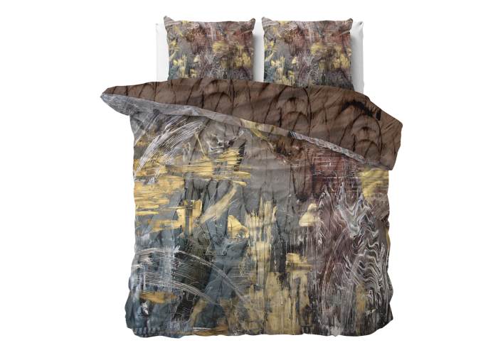 Dekbedovertrek verfexplosie voor 2 personen